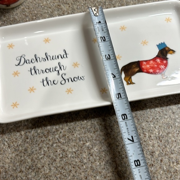 Milly Green British Design ‘Dachshund Through The Snow’ Tray and Matching Mug - Picture 14 of 17